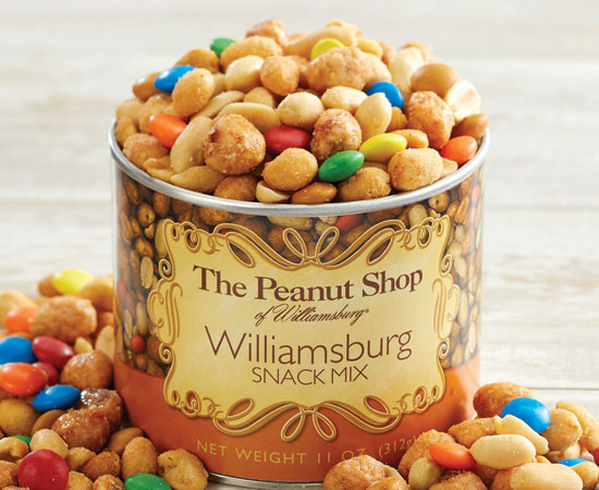 national Praktisk flaske NEW! Williamsburg Snack Mix 3/11 oz., Gift Sets | The Peanut Shop of  Williamsburg